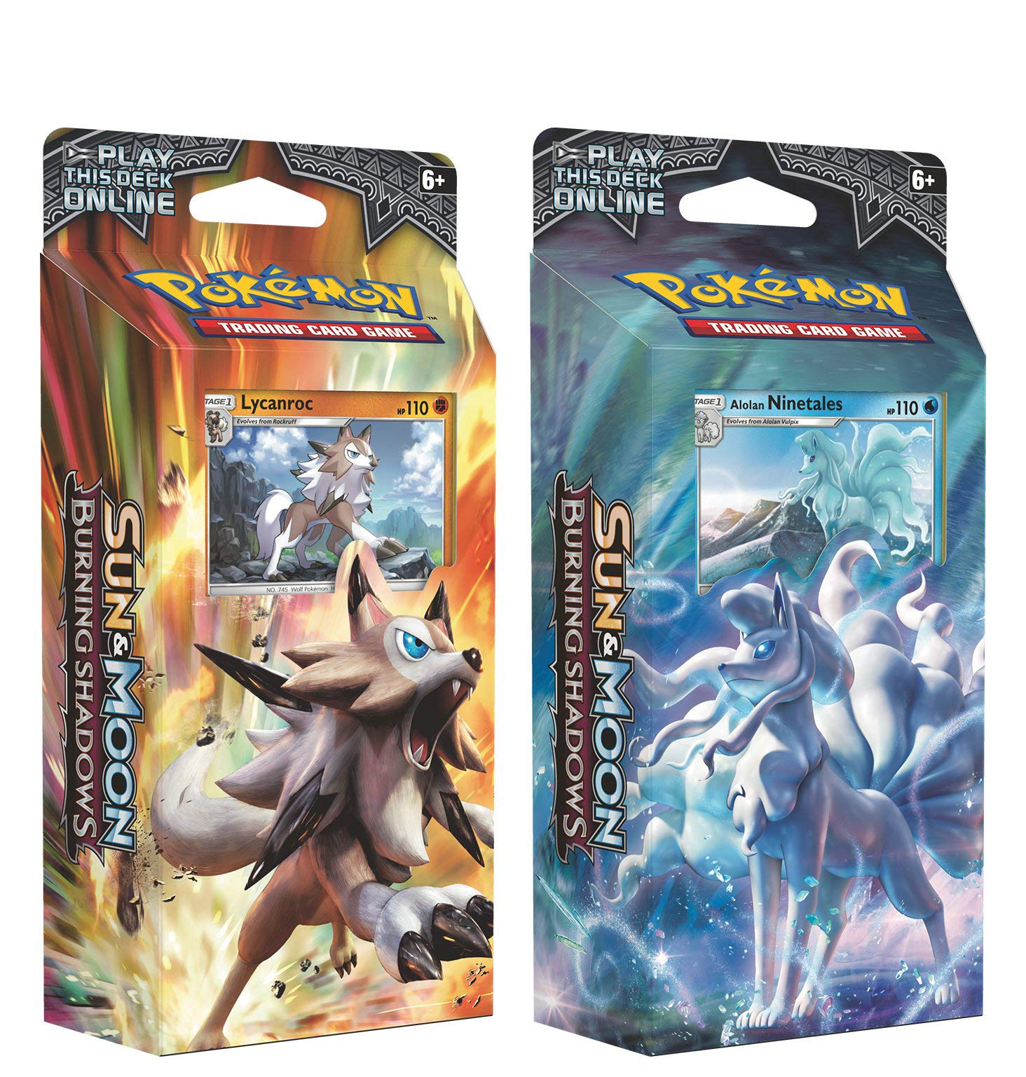 Sun & Moon: Burning Shadows - Theme Deck Display | I Want That Stuff Brandon