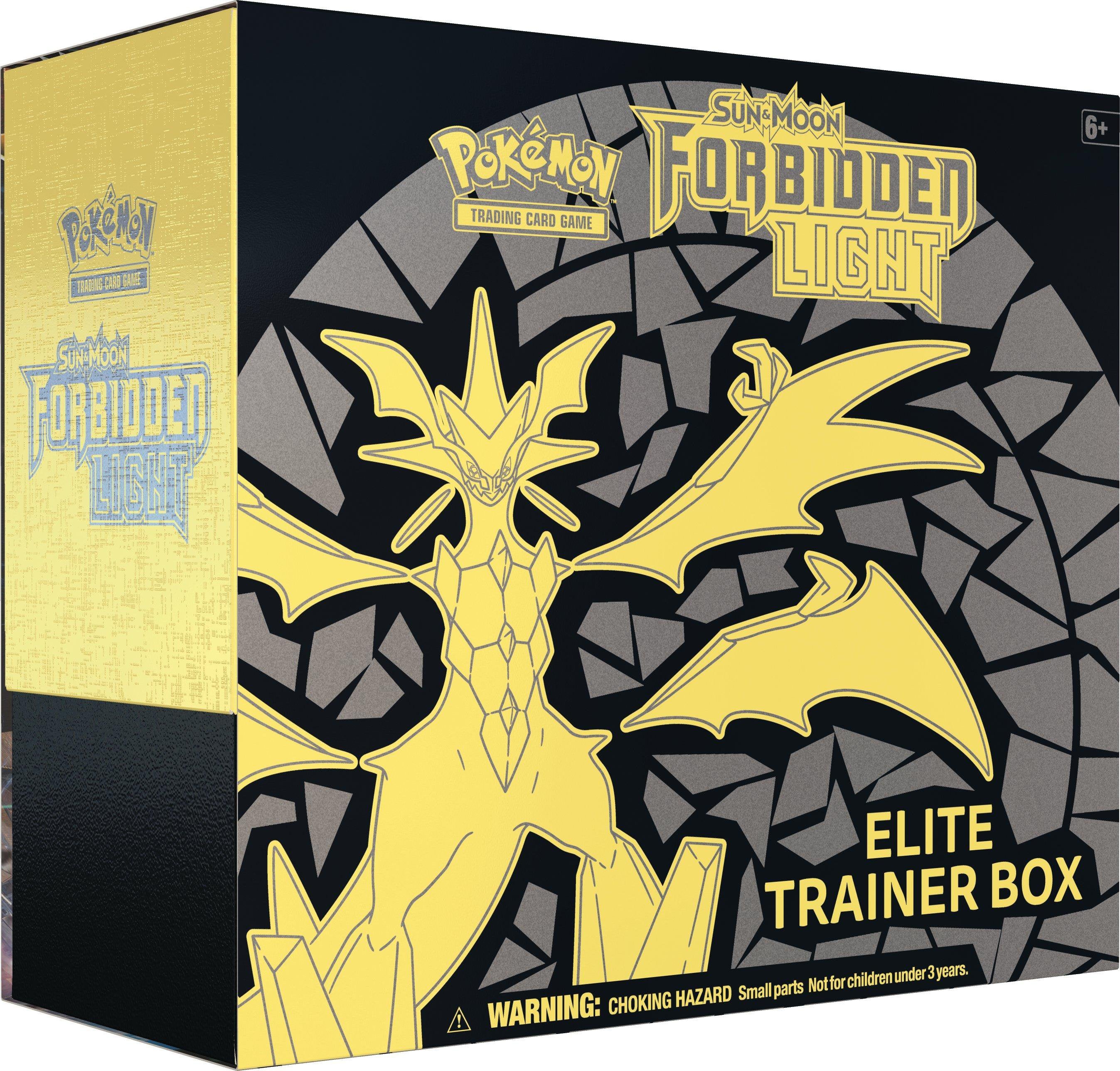 Sun & Moon: Forbidden Light - Elite Trainer Box | I Want That Stuff Brandon