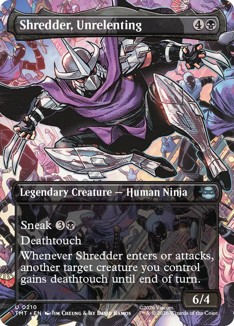 Shredder, Unrelenting (Borderless) [Teenage Mutant Ninja Turtles] | I Want That Stuff Brandon