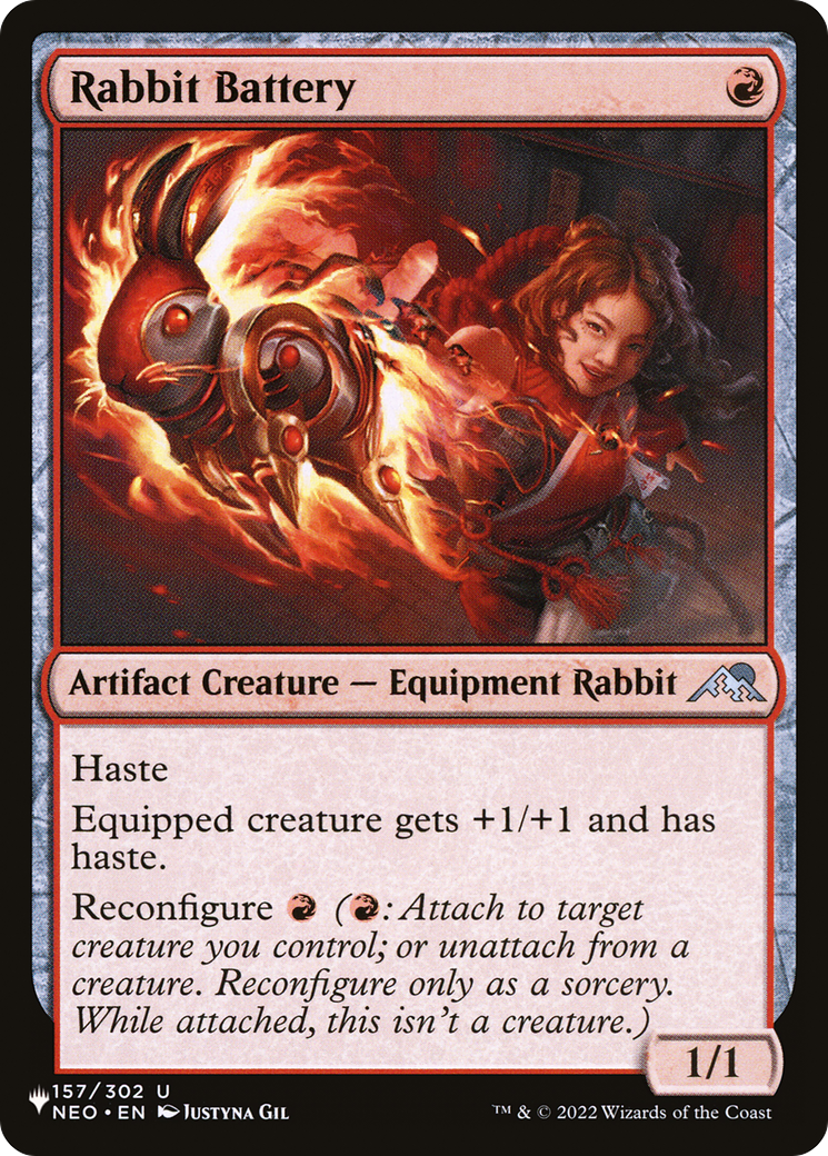 Rabbit Battery [The List Reprints] | I Want That Stuff Brandon