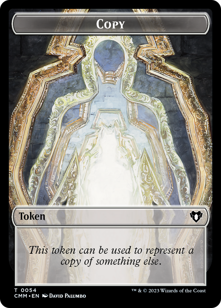 Copy (54) // Angel Double-Sided Token [Commander Masters Tokens] | I Want That Stuff Brandon