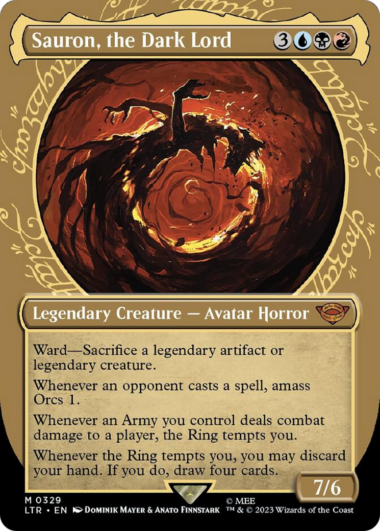 Sauron, the Dark Lord (Showcase Ring Frame) [The Lord of the Rings: Tales of Middle-Earth] | I Want That Stuff Brandon