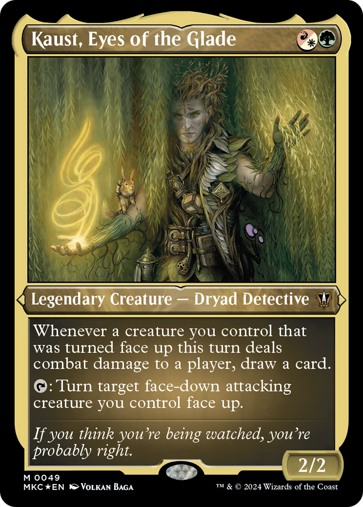 Kaust, Eyes of the Glade (Display Commander) [Murders at Karlov Manor Commander] | I Want That Stuff Brandon