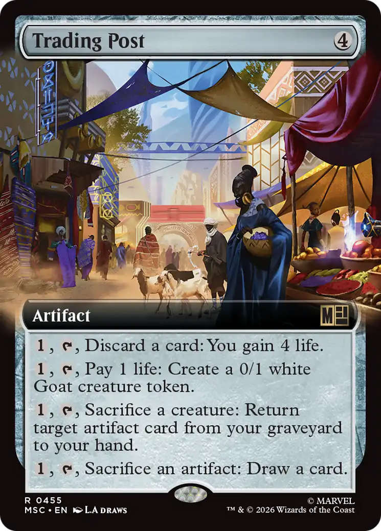 Trading Post (Extended Art) [Marvel Super Heroes Commander] | I Want That Stuff Brandon