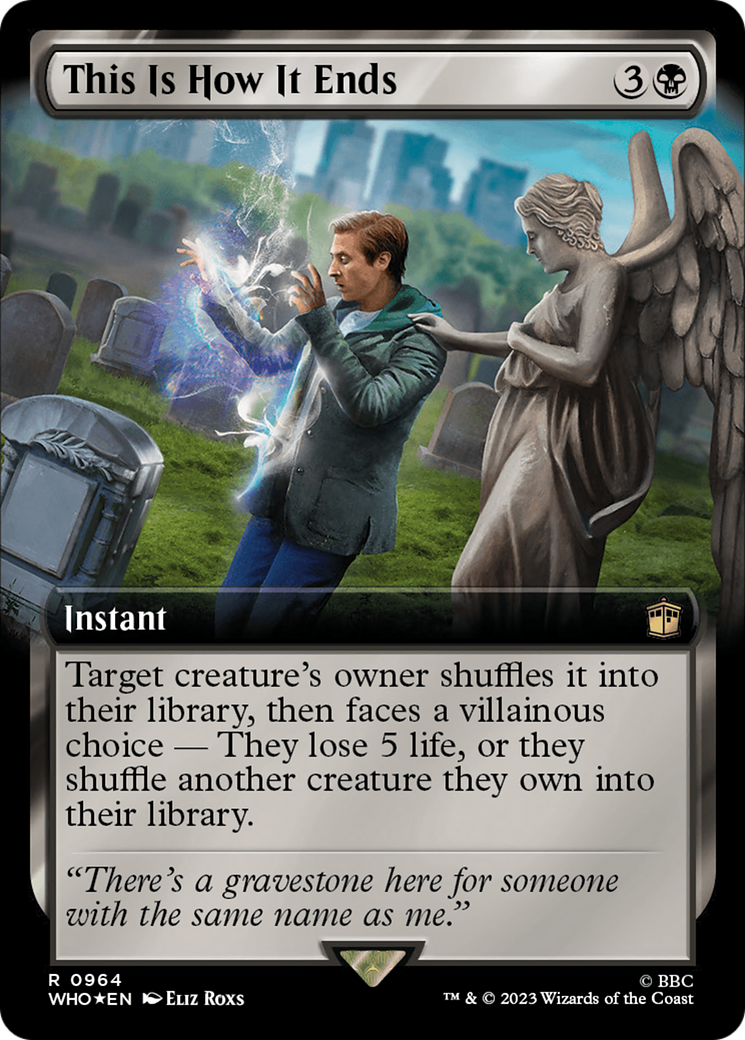 This Is How It Ends (Extended Art) (Surge Foil) [Doctor Who] | I Want That Stuff Brandon