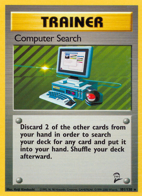 Computer Search (101/130) [Base Set 2] | I Want That Stuff Brandon