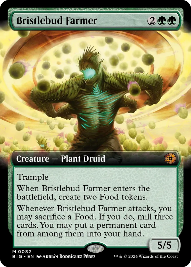 Bristlebud Farmer (Extended Art) [Outlaws of Thunder Junction: The Big Score] | I Want That Stuff Brandon
