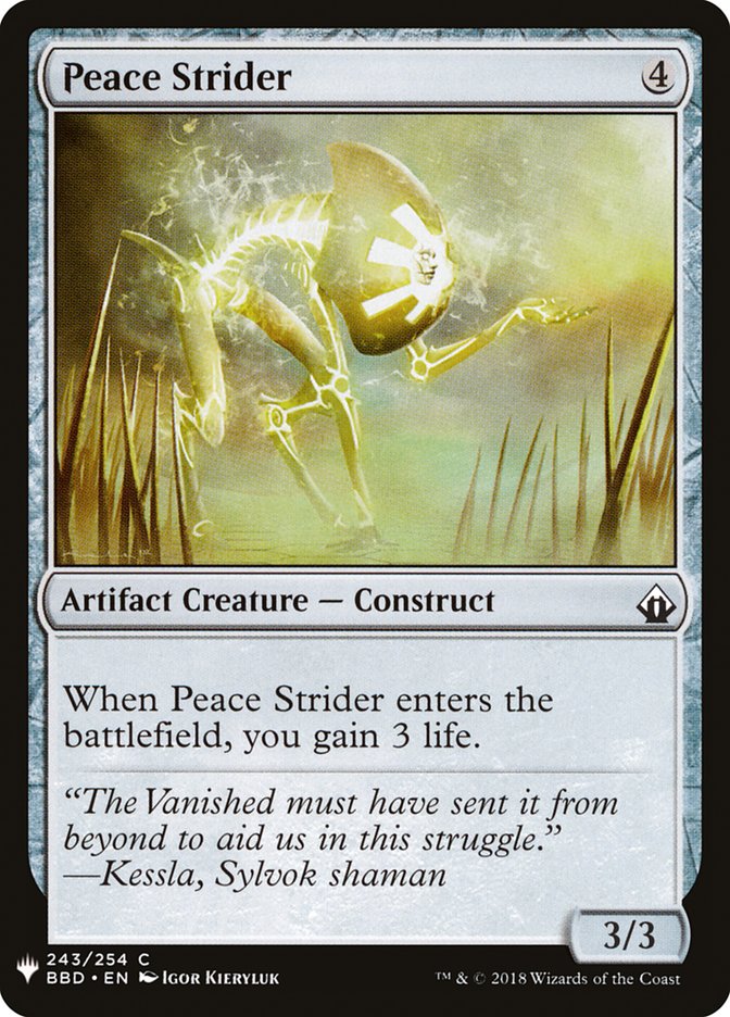 Peace Strider [Mystery Booster] | I Want That Stuff Brandon