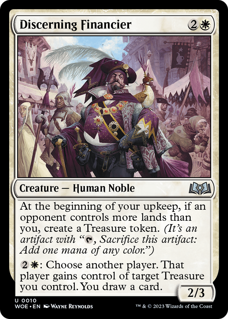 Discerning Financier [Wilds of Eldraine] | I Want That Stuff Brandon