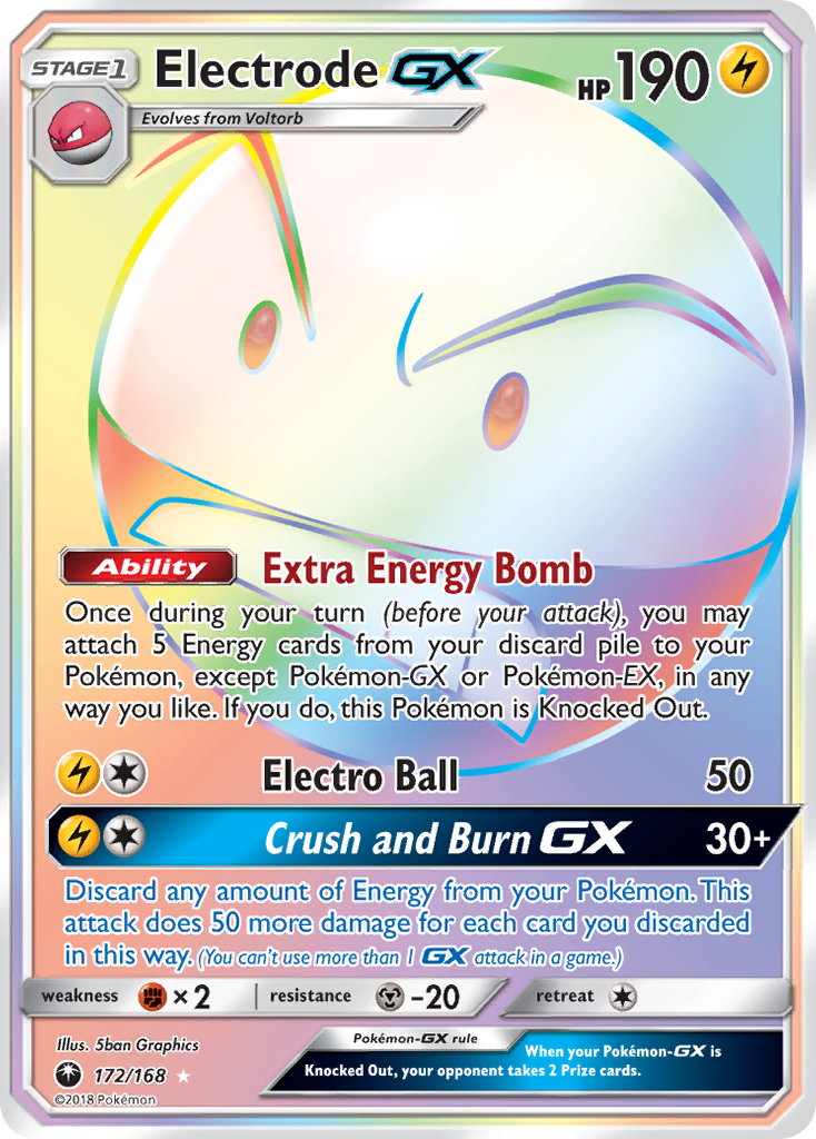 Electrode GX (172/168) [Sun & Moon: Celestial Storm] | I Want That Stuff Brandon