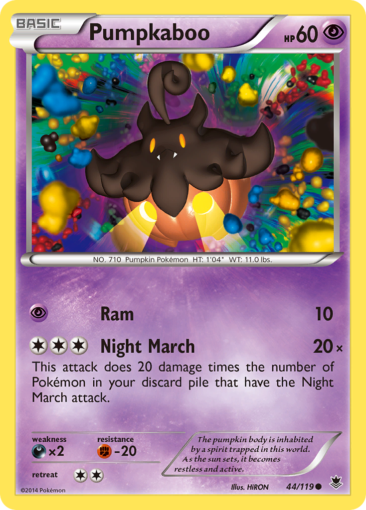 Pumpkaboo (44/119) [XY: Phantom Forces] | I Want That Stuff Brandon