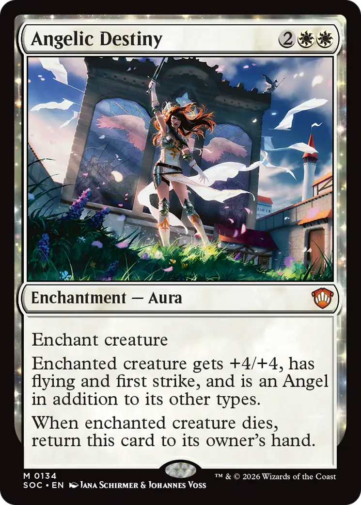 Angelic Destiny [Secrets of Strixhaven Commander] | I Want That Stuff Brandon