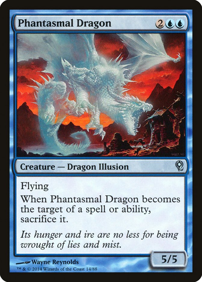 Phantasmal Dragon [Duel Decks: Jace vs. Vraska] | I Want That Stuff Brandon