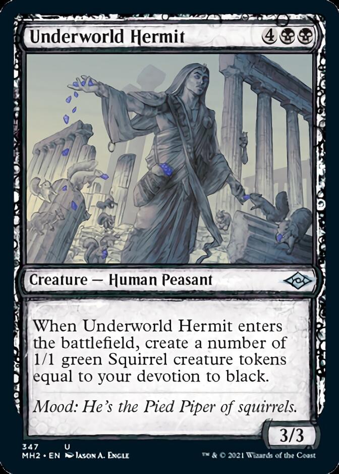 Underworld Hermit (Sketch) [Modern Horizons 2] | I Want That Stuff Brandon