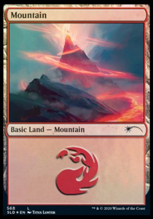 Mountain (Spellcasting) (568) [Secret Lair Drop Promos] | I Want That Stuff Brandon