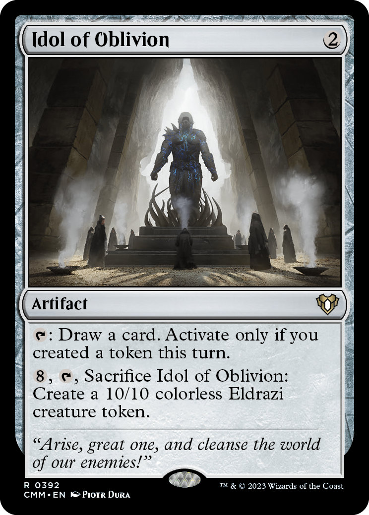 Idol of Oblivion [Commander Masters] | I Want That Stuff Brandon