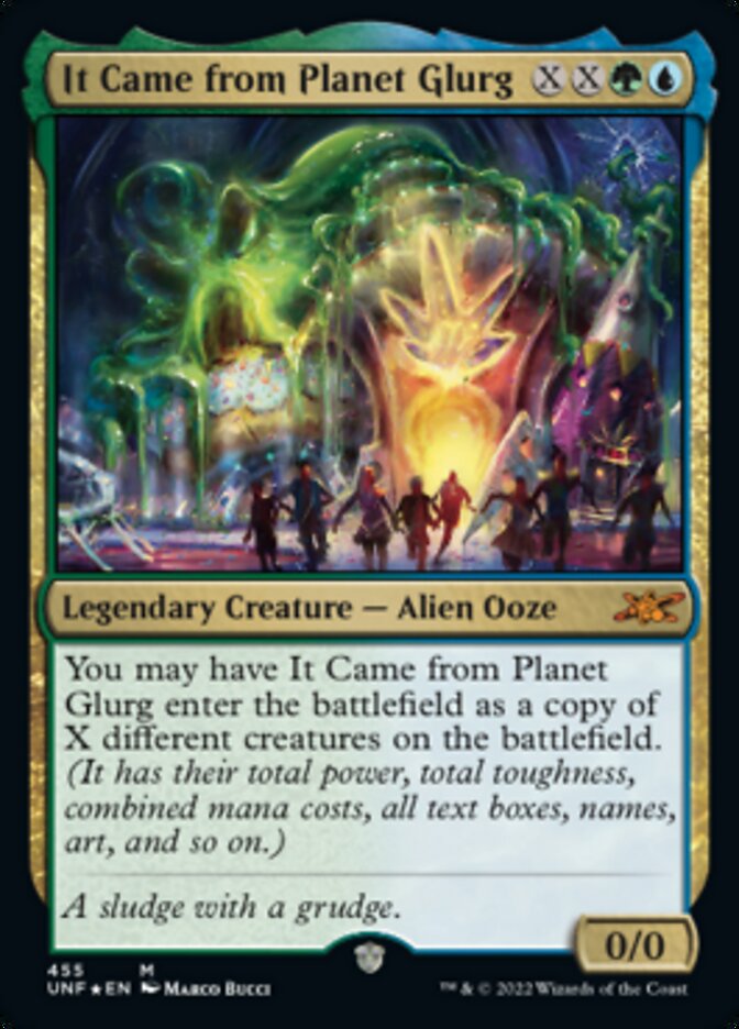 It Came from Planet Glurg (Galaxy Foil) [Unfinity] | I Want That Stuff Brandon
