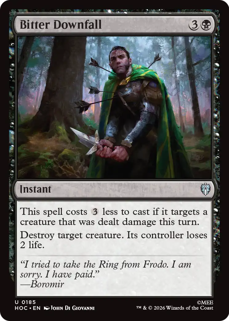 Bitter Downfall [The Hobbit: Eternal-Legal] | I Want That Stuff Brandon