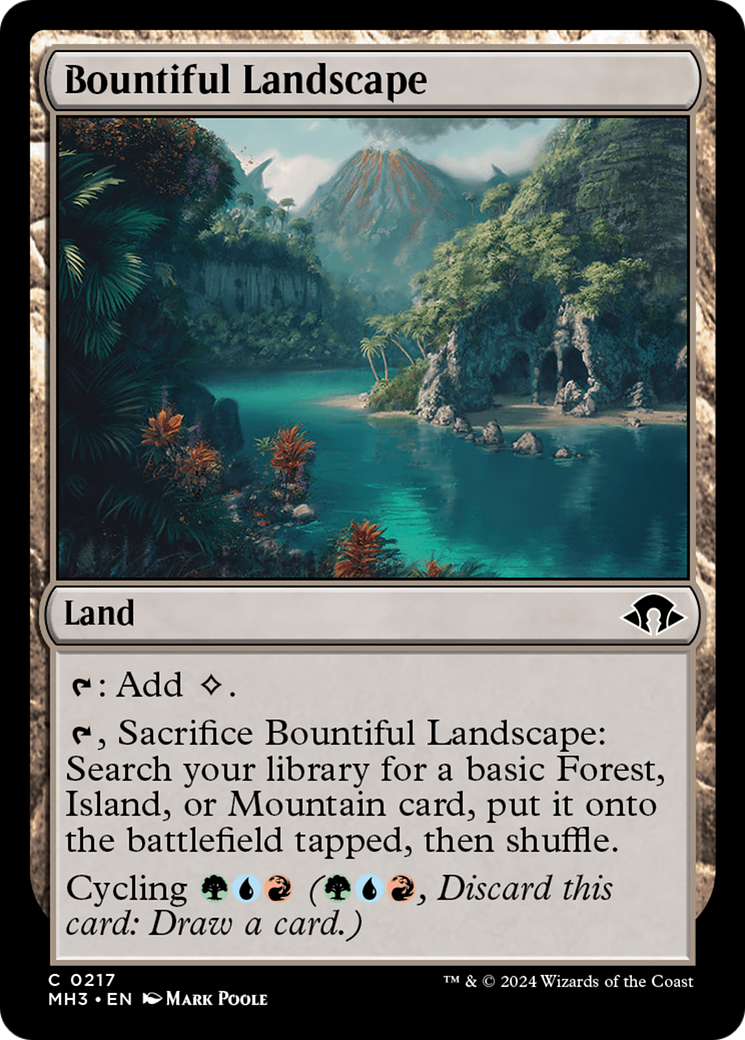 Bountiful Landscape [Modern Horizons 3] | I Want That Stuff Brandon