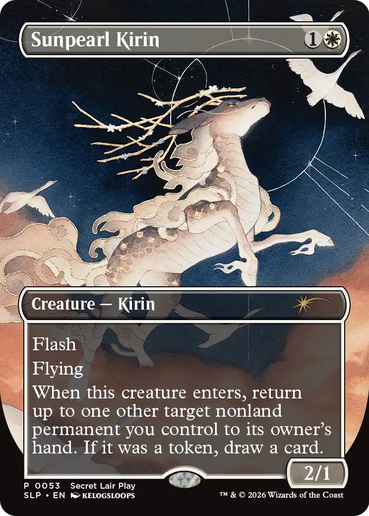 Sunpearl Kirin [Secret Lair Showdown] | I Want That Stuff Brandon