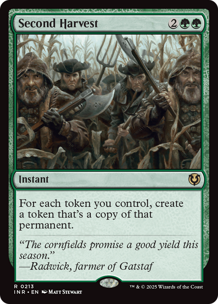 Second Harvest [Innistrad Remastered] | I Want That Stuff Brandon