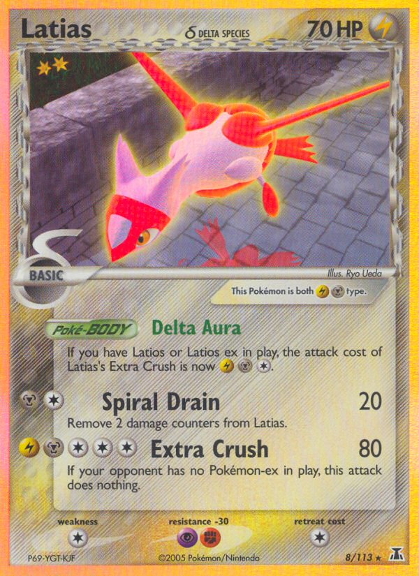 Latias (8/113) (Delta Species) [EX: Delta Species] | I Want That Stuff Brandon