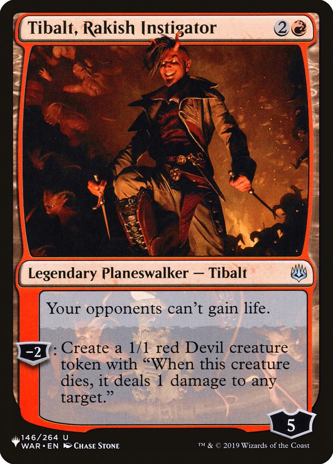 Tibalt, Rakish Instigator [The List] | I Want That Stuff Brandon