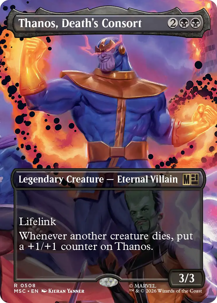 Thanos, Death's Consort (Extended Art) [Marvel Super Heroes Commander] | I Want That Stuff Brandon