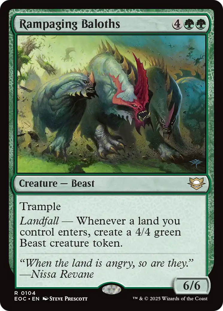 Rampaging Baloths [Edge of Eternities Commander] | I Want That Stuff Brandon