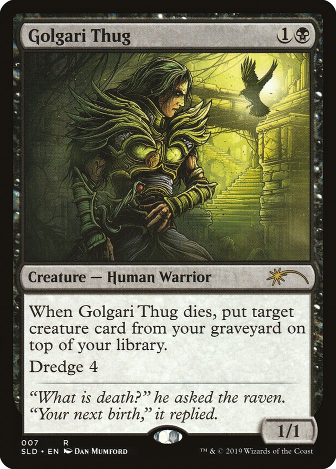 Golgari Thug [Secret Lair Drop Series] | I Want That Stuff Brandon