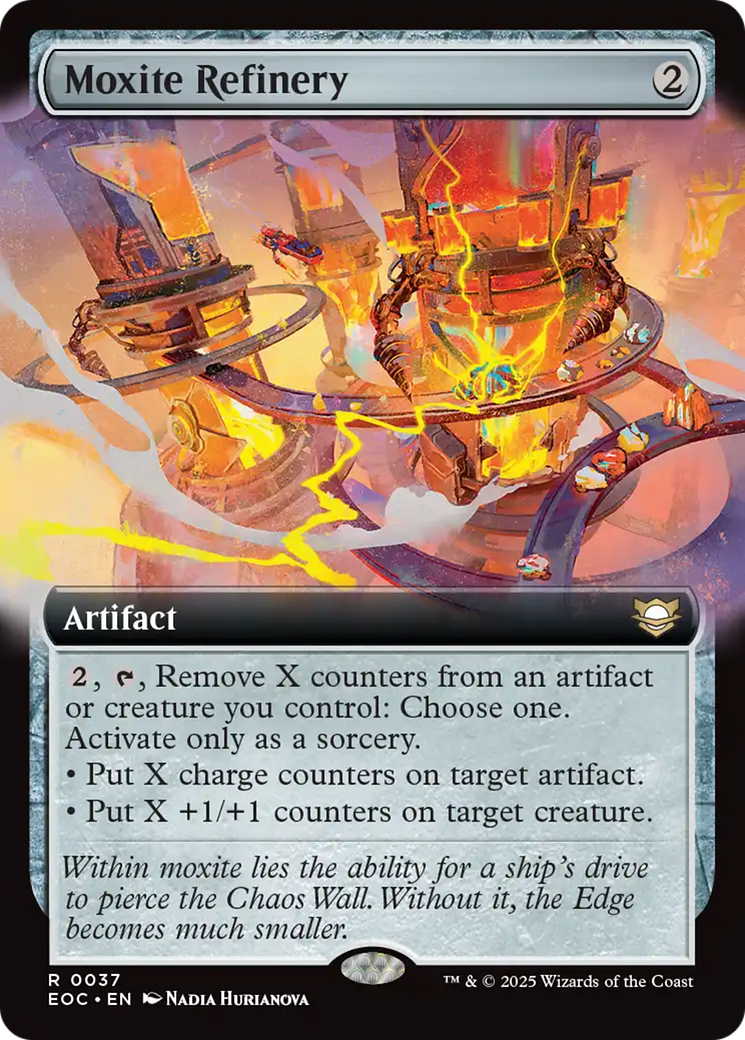 Moxite Refinery (Extended Art) [Edge of Eternities Commander] | I Want That Stuff Brandon