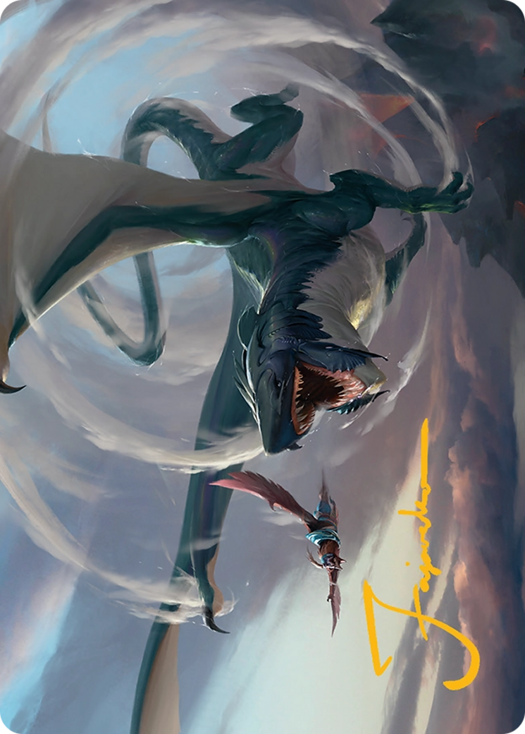Whirlwing Stormbrood Art Card (27/54) [Tarkir: Dragonstorm Art Series] | I Want That Stuff Brandon