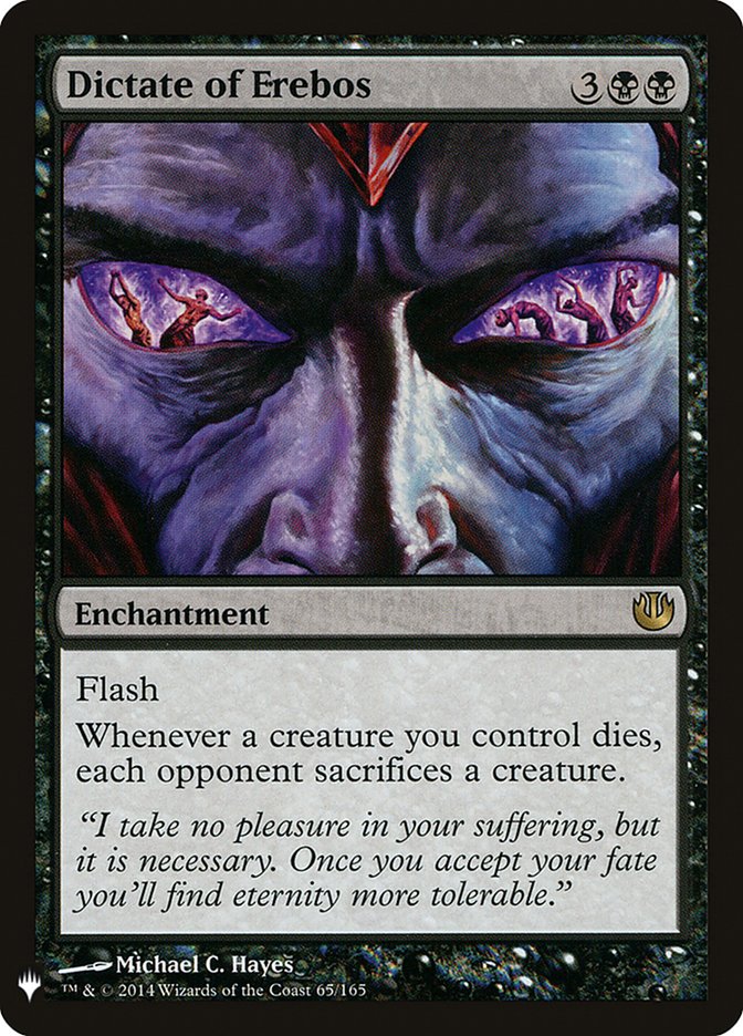 Dictate of Erebos [Mystery Booster] | I Want That Stuff Brandon