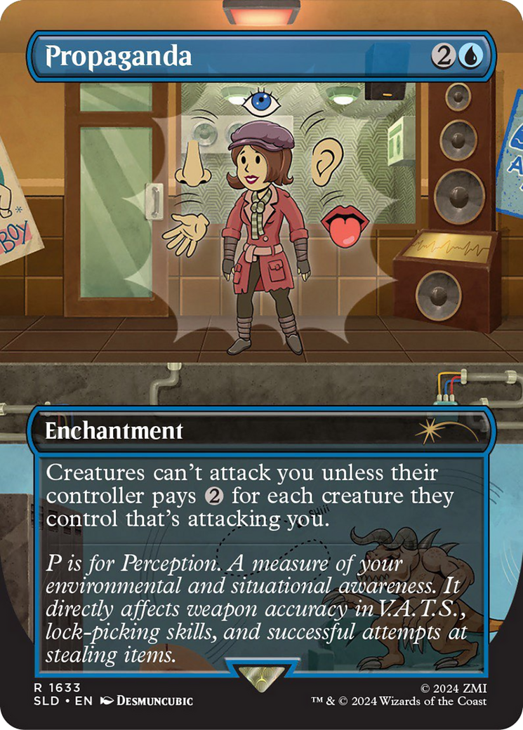 Propaganda (1633) (Rainbow Foil) [Secret Lair Drop Series] | I Want That Stuff Brandon