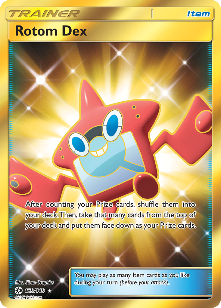 Rotom Dex (159/149) [Sun & Moon: Base Set] | I Want That Stuff Brandon