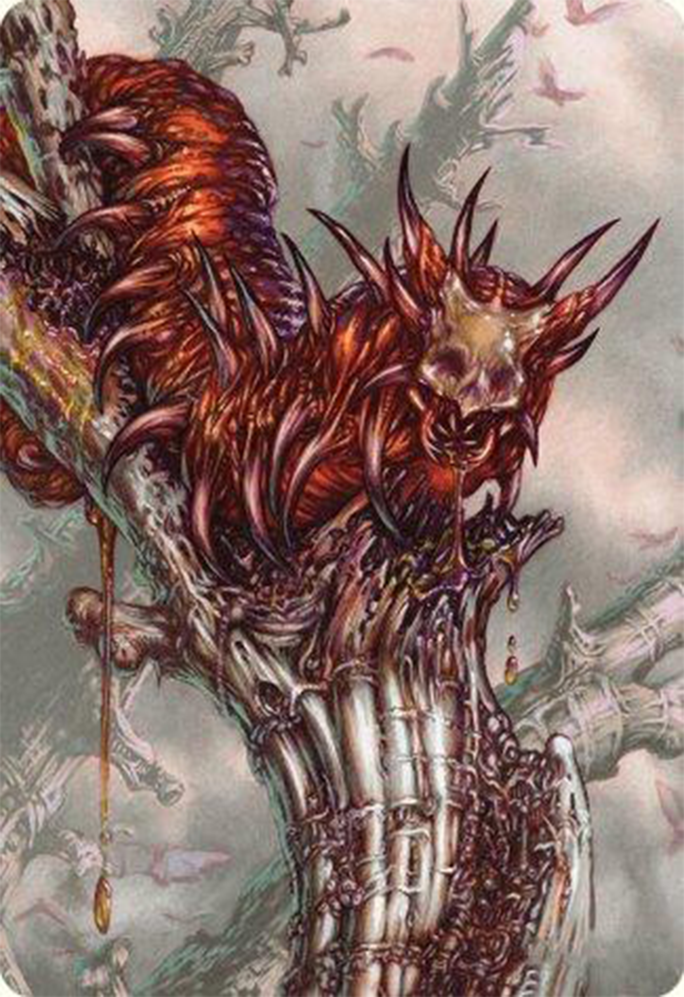Grist, Voracious Larva Art Card [Modern Horizons 3 Art Series] | I Want That Stuff Brandon