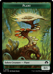 Plant (Ripple Foil) // Zombie Double-Sided Token [Modern Horizons 3 Tokens] | I Want That Stuff Brandon