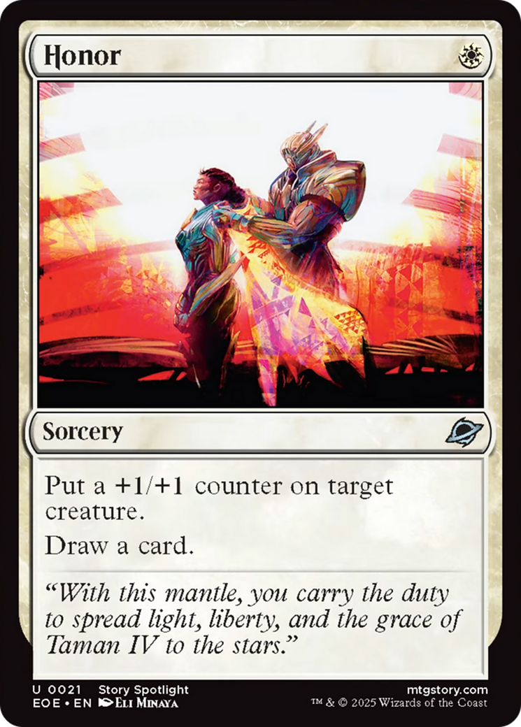 Honor [Edge of Eternities] | I Want That Stuff Brandon