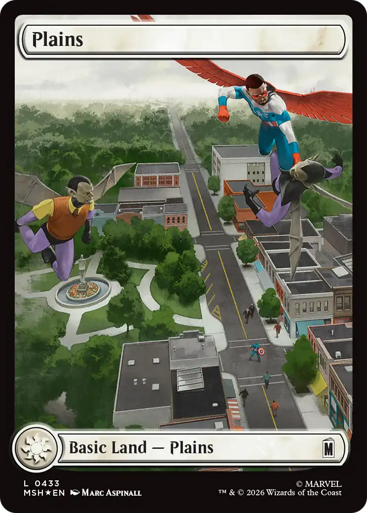 Plains (0433) (Surge Foil) [Marvel Super Heroes] | I Want That Stuff Brandon