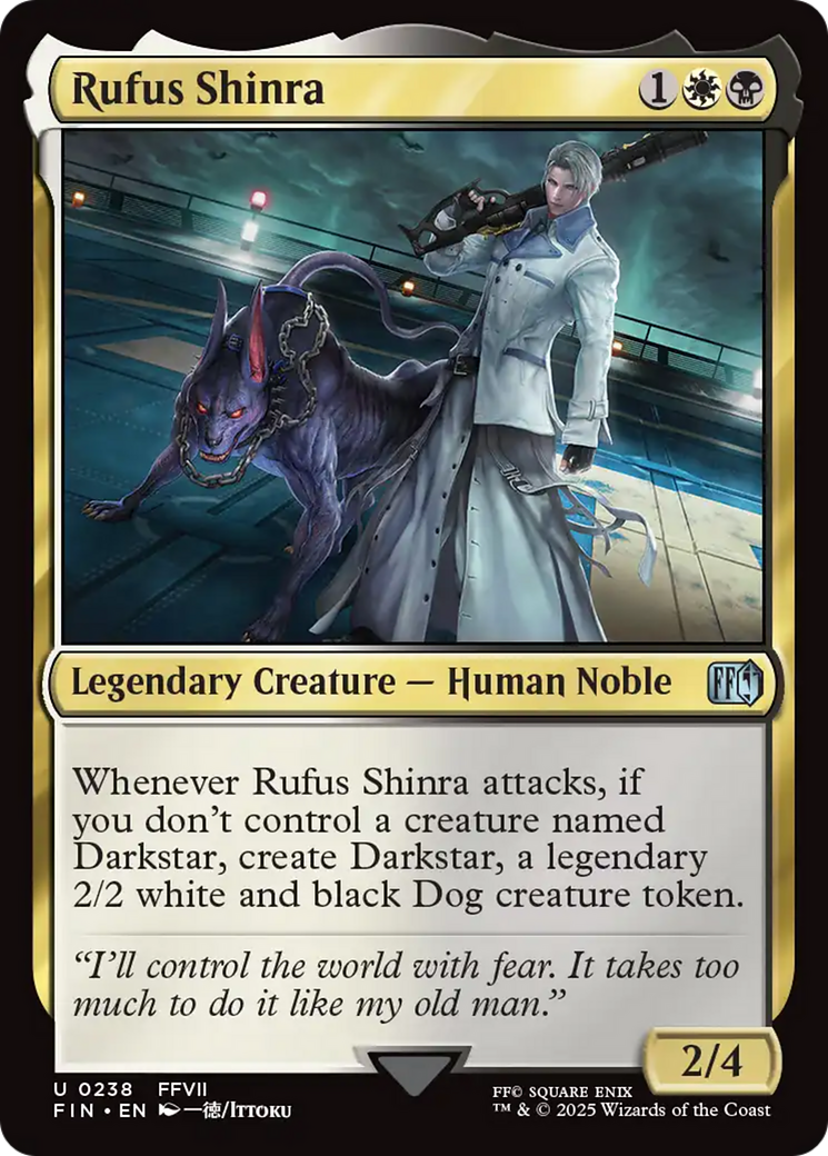 Rufus Shinra [FINAL FANTASY] | I Want That Stuff Brandon