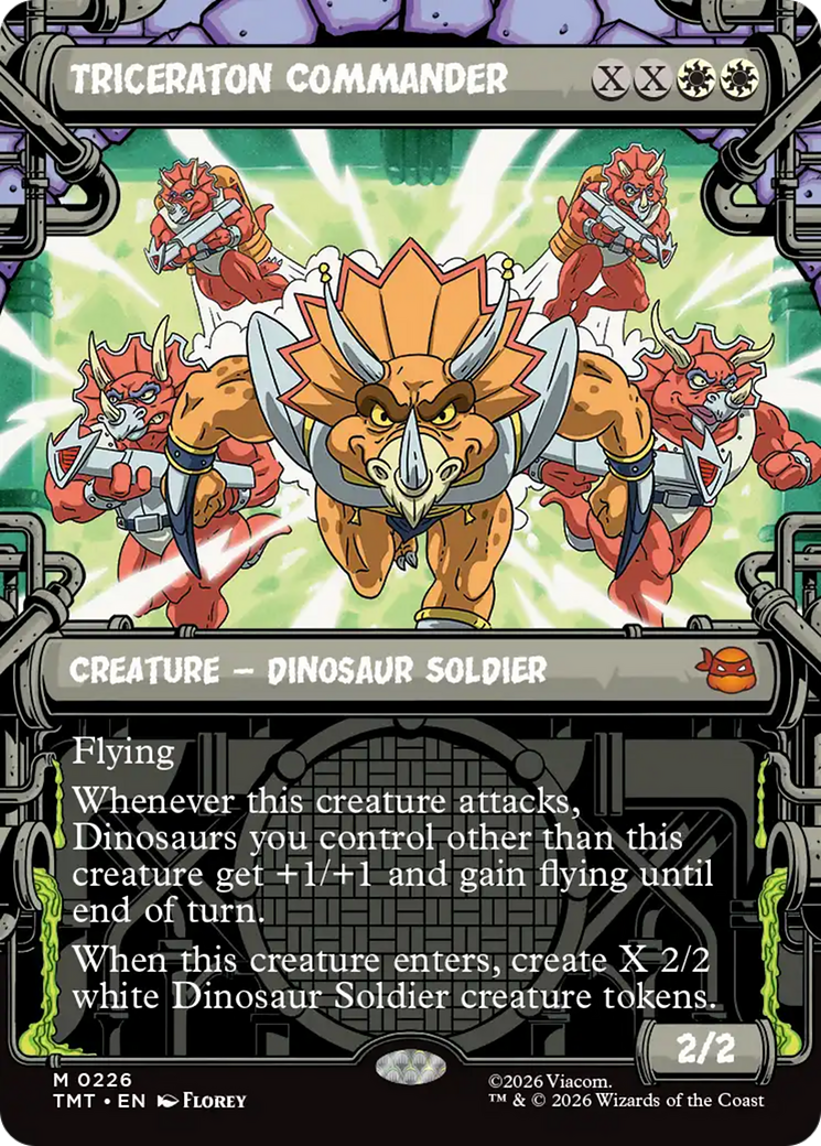 Triceraton Commander (Showcase) [Teenage Mutant Ninja Turtles] | I Want That Stuff Brandon