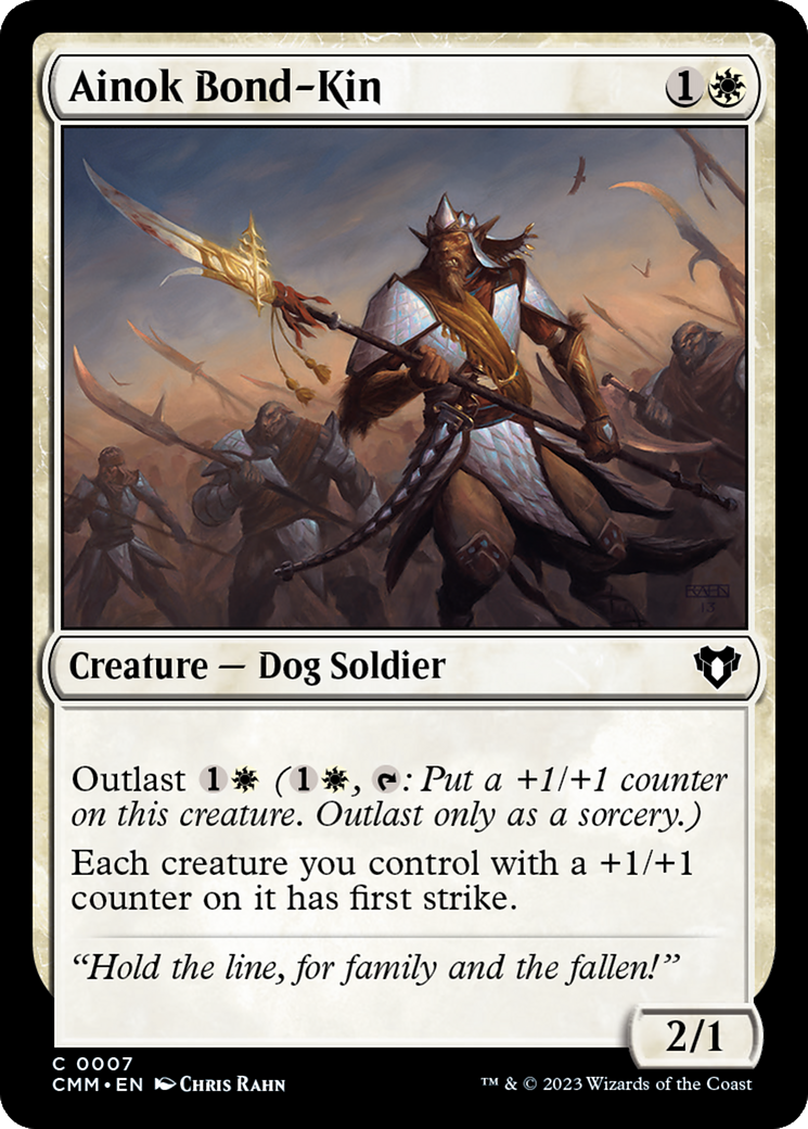 Ainok Bond-Kin [Commander Masters] | I Want That Stuff Brandon