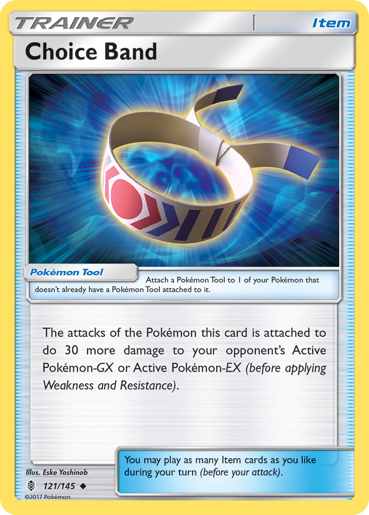 Choice Band (121/145) [Sun & Moon: Guardians Rising] | I Want That Stuff Brandon