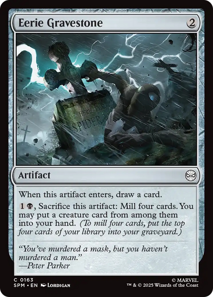 Eerie Gravestone [Marvel's Spider-Man] | I Want That Stuff Brandon