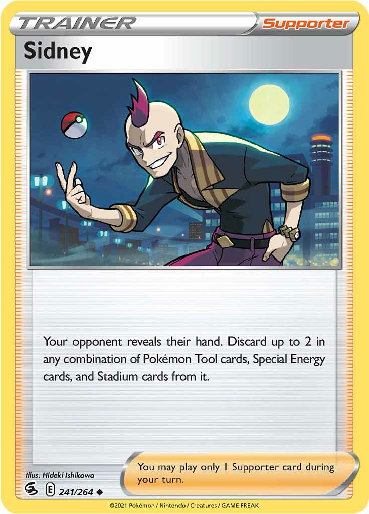 Sidney (241/264) [Sword & Shield: Fusion Strike] | I Want That Stuff Brandon