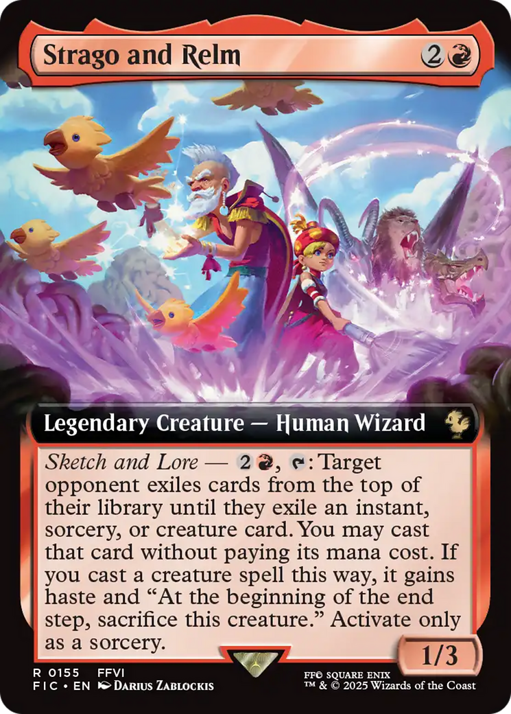 Strago and Relm (Extended Art) [FINAL FANTASY Commander] | I Want That Stuff Brandon