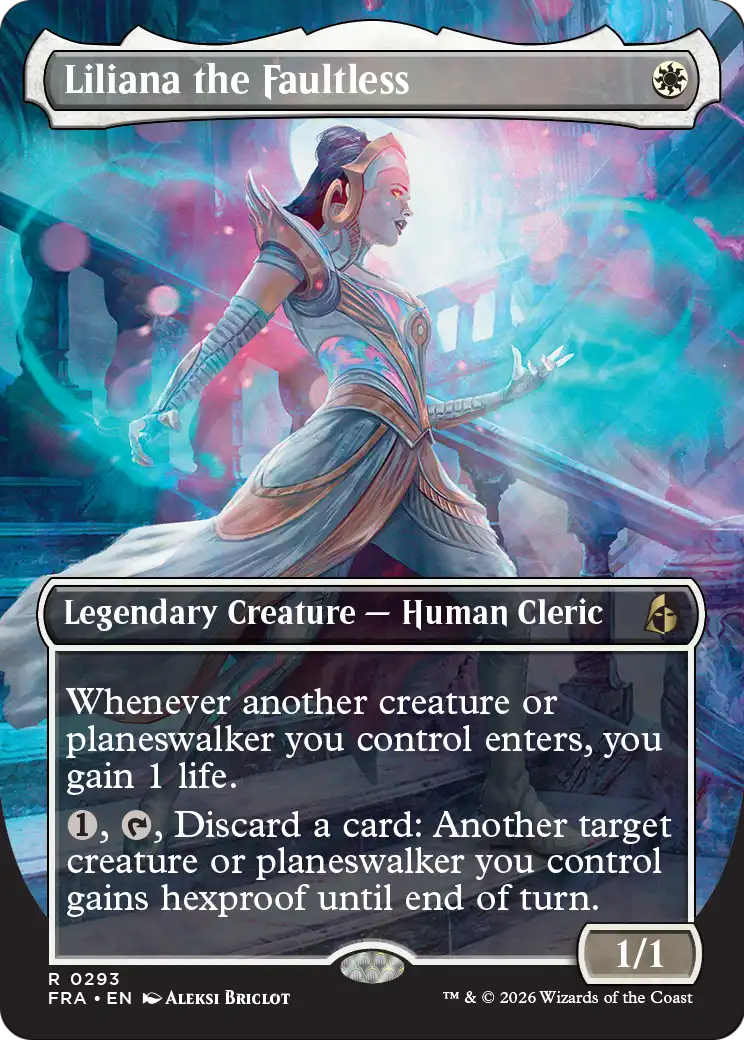 Liliana the Faultless (Borderless) [Reality Fracture] | I Want That Stuff Brandon