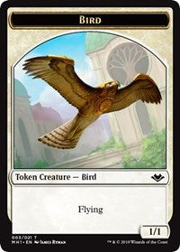 Bird (003) // Construct (017) Double-Sided Token [Modern Horizons Tokens] | I Want That Stuff Brandon