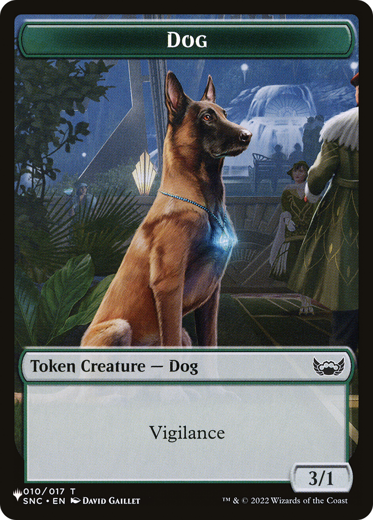 Shapeshifter // Dog Double-Sided Token [The List] | I Want That Stuff Brandon