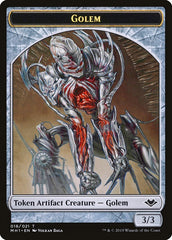 Soldier (004) // Golem (018) Double-Sided Token [Modern Horizons Tokens] | I Want That Stuff Brandon